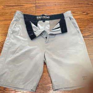 Billabong Teen Boys Sz 27 Light Blue Hybrid Shorts